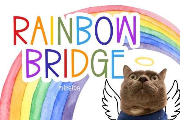 Adding a Splash of Hope: The Rainbow Bridge Typeface
