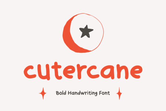 Cutercane: The Bold Handwriting Font with a Playful Edge