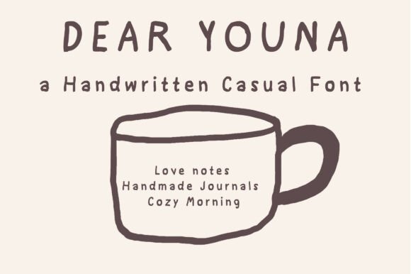 Dear Youna: The Handwritten Font That Feels Like Home