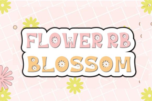 Flower Rb Blossom: A Font That Brings Your Designs to Life