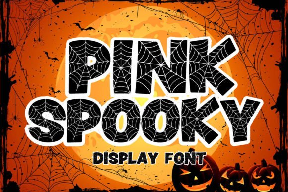 Pink Spooky: The Halloween Font That's Both Creepy and Cute