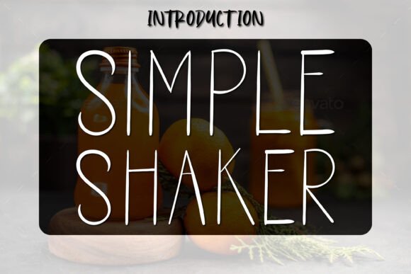 Simple Shaker: A Color Font That Brings Joy to Every Design