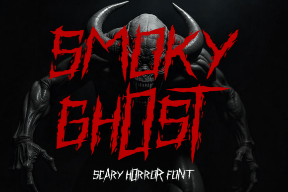Smoky Ghost: The Font That Haunts Your Designs