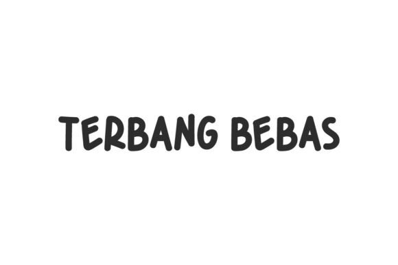 Terbangbebas: A Font That Brings Joy to Every Design