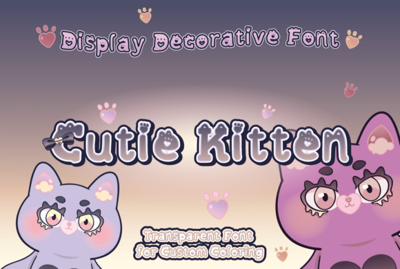 Unleash Playful Branding with Cutie Kitten