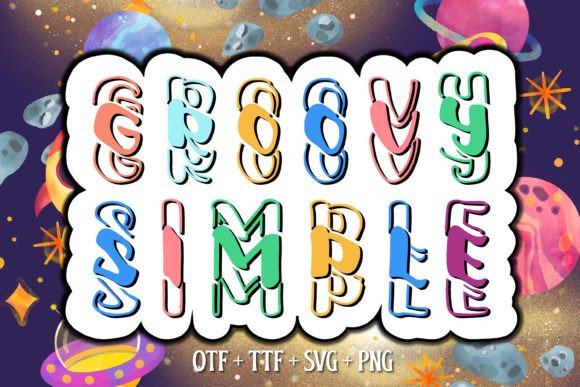 Unleash Vibrant Energy with the Groovy Simple Typeface