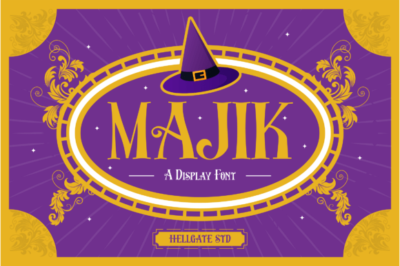 Unleash Your Creative Power with the Majik Regular Typeface