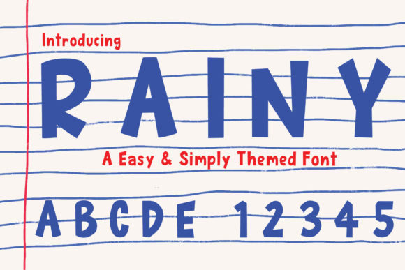 Why the Rainy Font is Your Next Favorite Design Tool